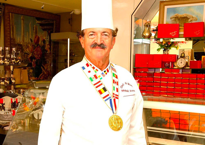 Mickaël Azouz, maître chocolatier
